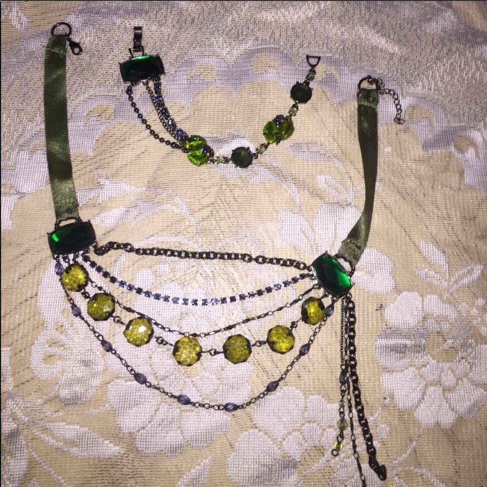 Necklace and bracelet